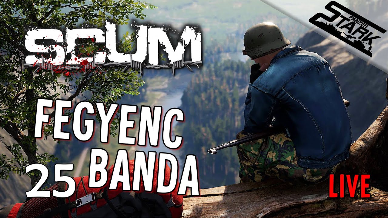 SCUM - 25.Rész (Újra a Zombibörtönben) - Stark LIVE