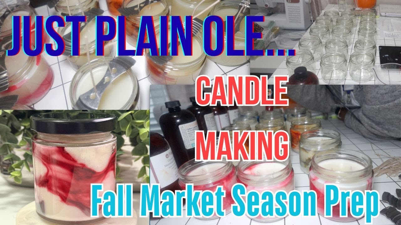 Candle Making: Fall Market Season Prep