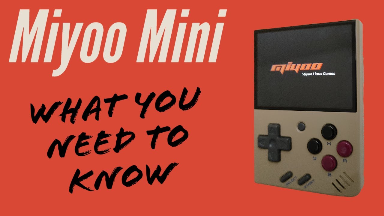 Miyoo Mini Handheld - Review and Comprehensive Setup Guide of this  Retro Gaming Emulation Handheld