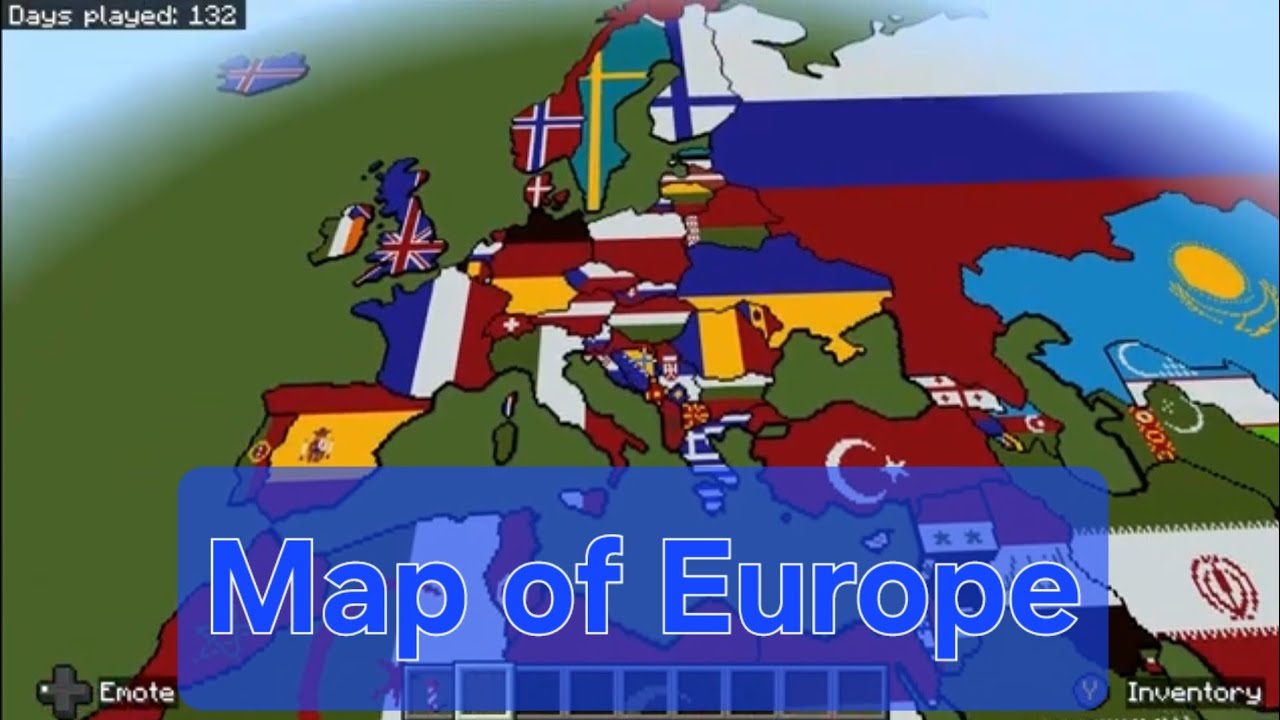 Exploring Europe in Minecraft! - Fun Journey Across Countries