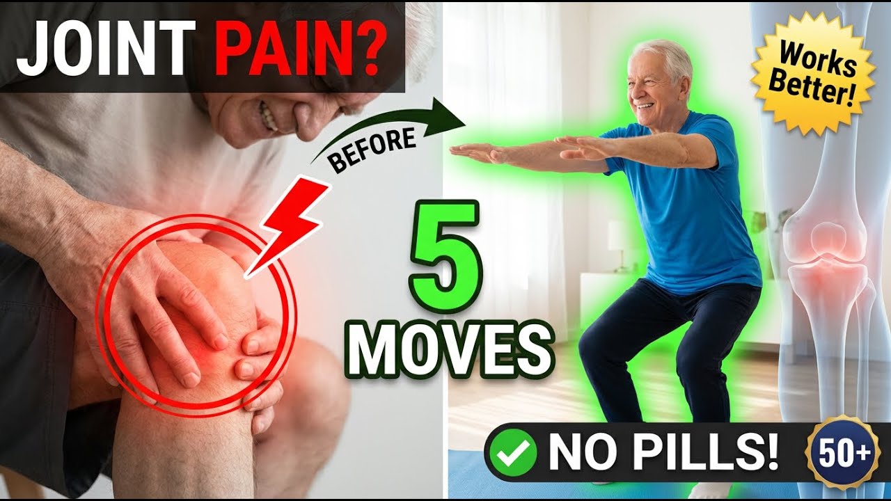Joint Pain Relief After 50+ 5 Exercises That Work Better Than Pills
