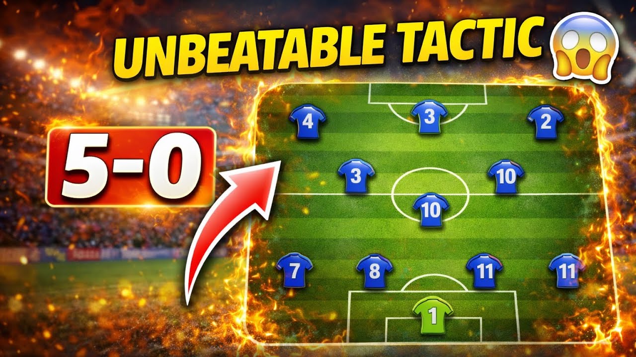 The UNBEATABLE Tactic in DLS26 Online! 😱⚽ Win Every Match