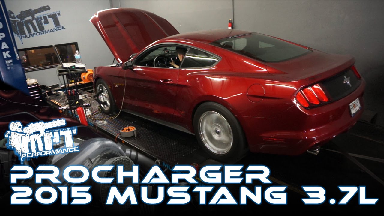500HP V6 Mustang - Procharger Supercharged 2015 Mustang 3.7L  - MPT Dyno Tuned