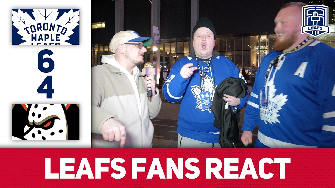 Public Enemy #1 | Leafs Fans React | Leafs 6-4 Ducks
