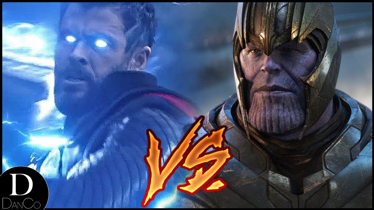 Война бесконечности: Тор против Таноса в финале | MCU | Арена битвы