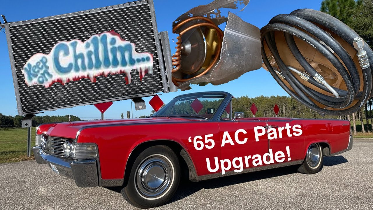 1965 Lincoln Continental Convertible AC Upgrade + Blair’s Lincoon Lair Tour