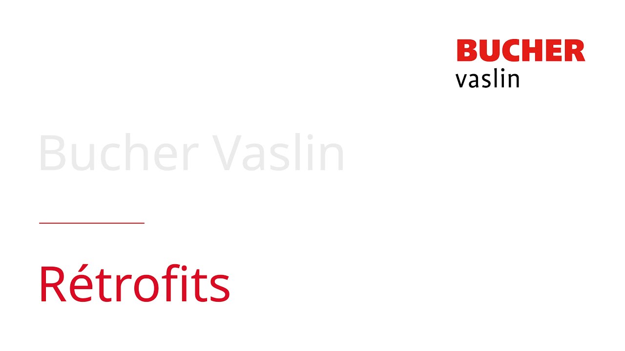 Rétrofit Bucher Vaslin - ES