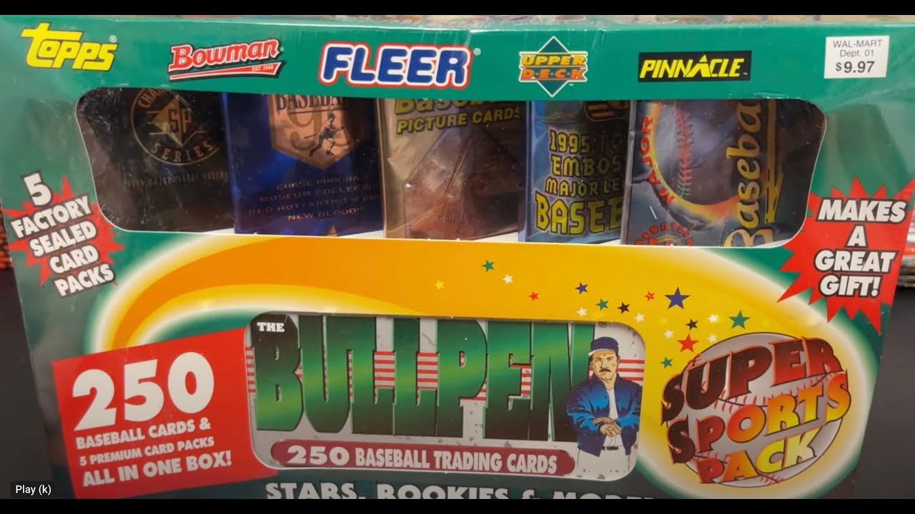 Суперспортивный бейсбольный набор THE BULLPEN Mystery Box.