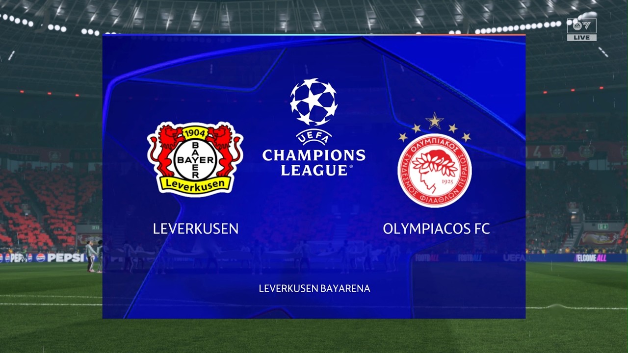 Bayer Leverkusen vs Olympiacos Champions League Play-off 2nd Leg 2026 Prediction Full Gameplay [PS5]
