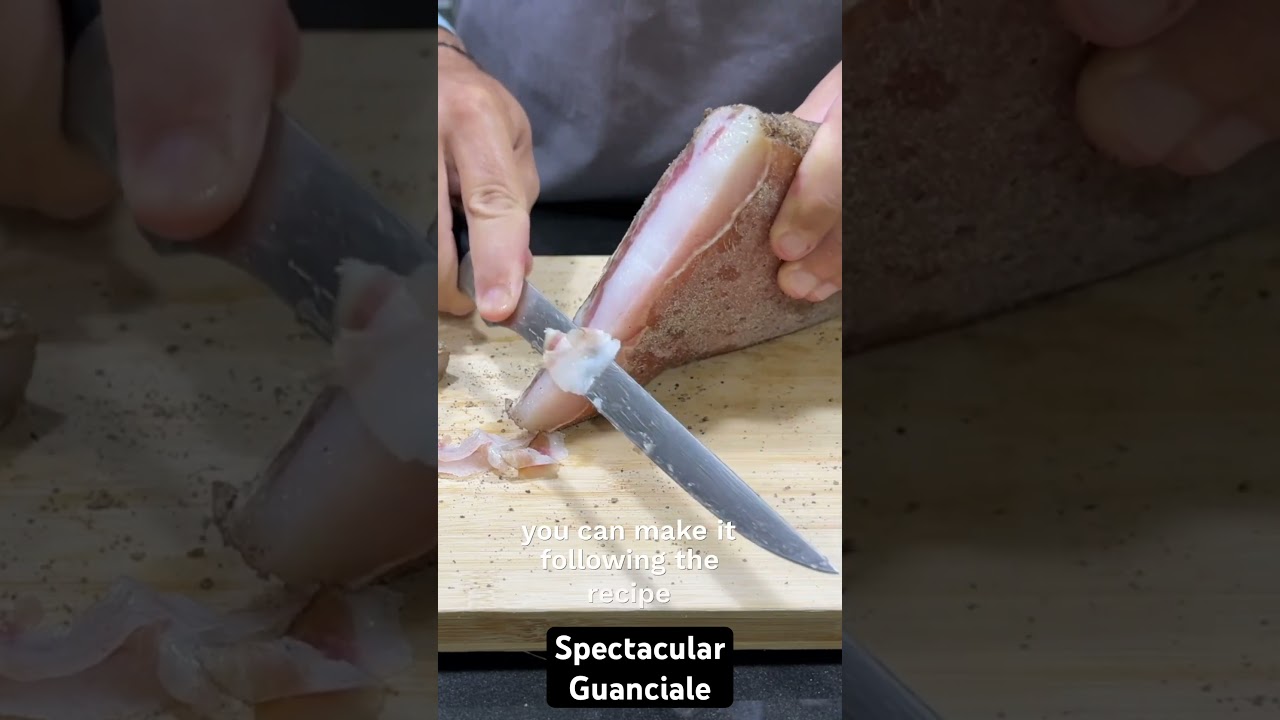 Italian Guanciale Homemade
