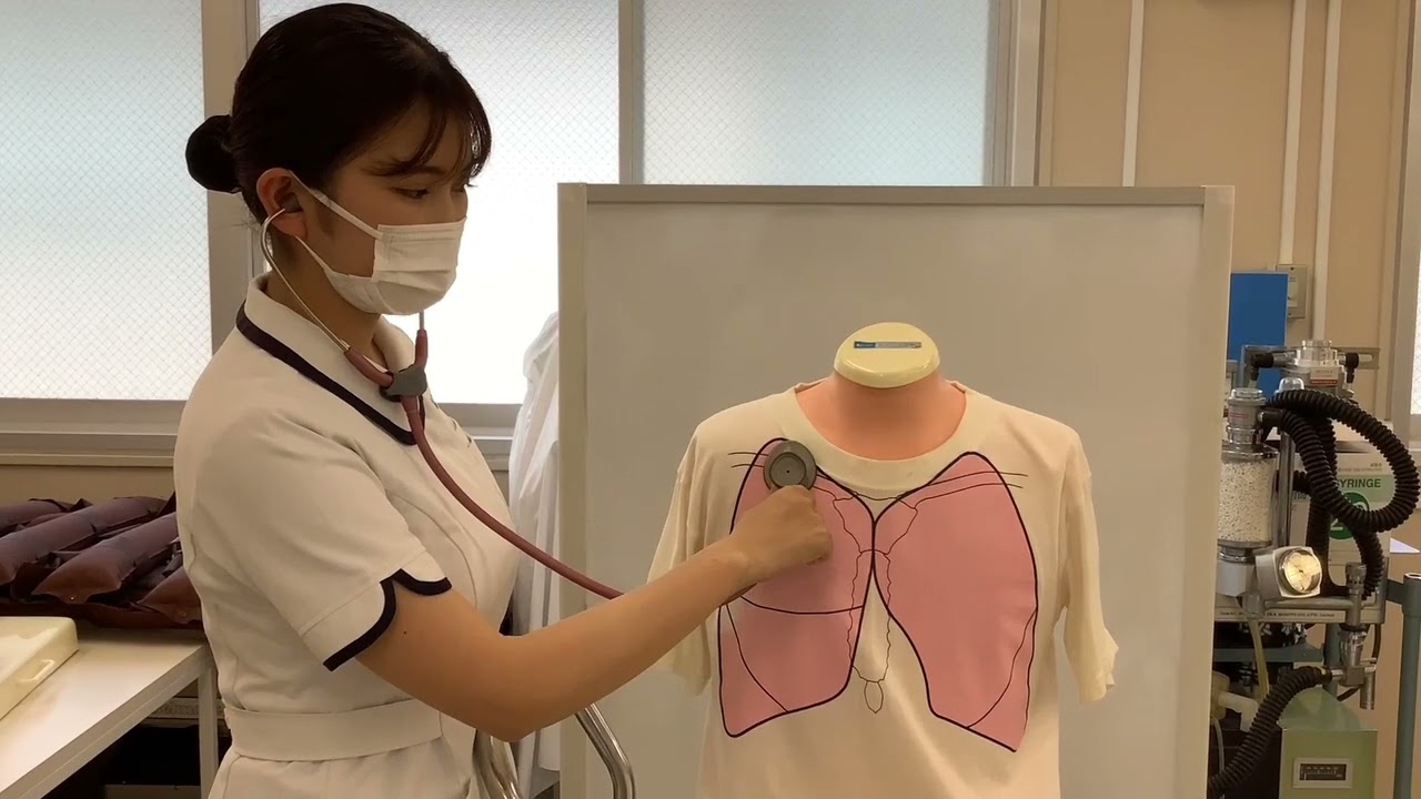 皆実高校専攻科　聴診器を使ってみよう