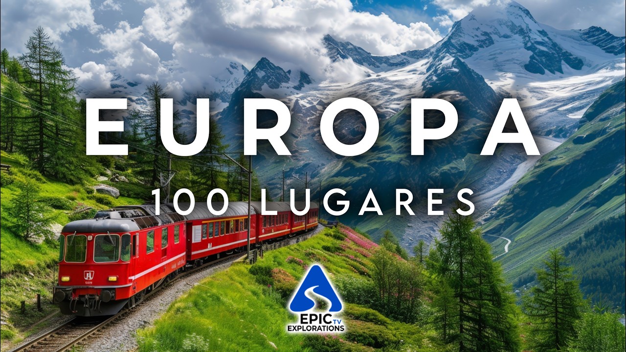 100 Lugares Mais Bonitos para Visitar na Europa | Guia de Viagem em 4K