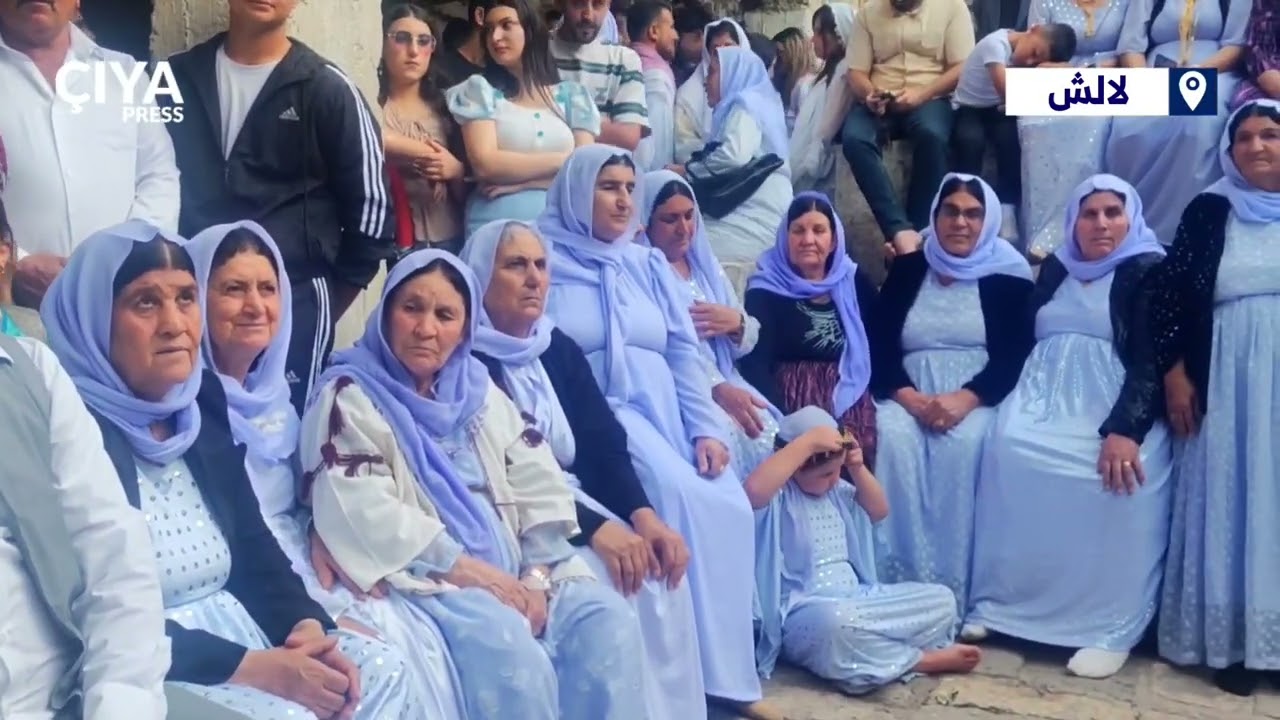 شاهدوا أبيات من لافنج في مراسيم عيد الجما بمعبد لالش