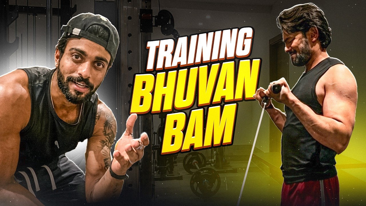 BB ki biceps 💪🏻 | Flew to Punjab to Train bhuvan bam @BBKiVines 💥