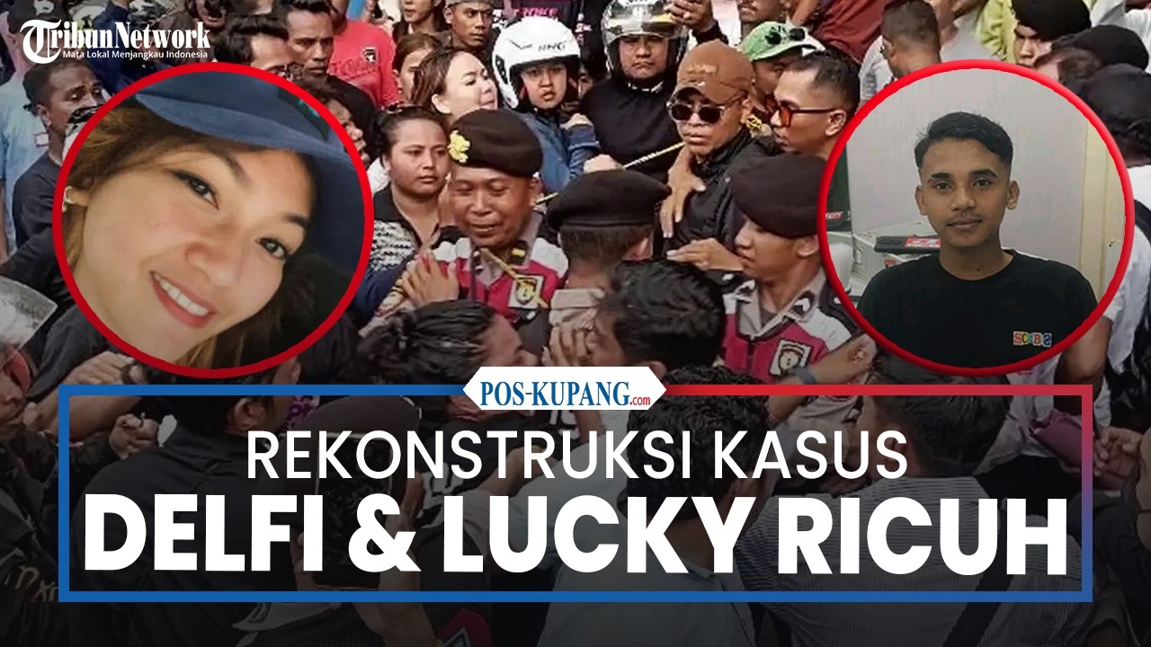 Rekonstruksi Kasus Lucky-Delfi Ricuh di Oesapa, Keluarga Protes Saksi SD Tak Hadir
