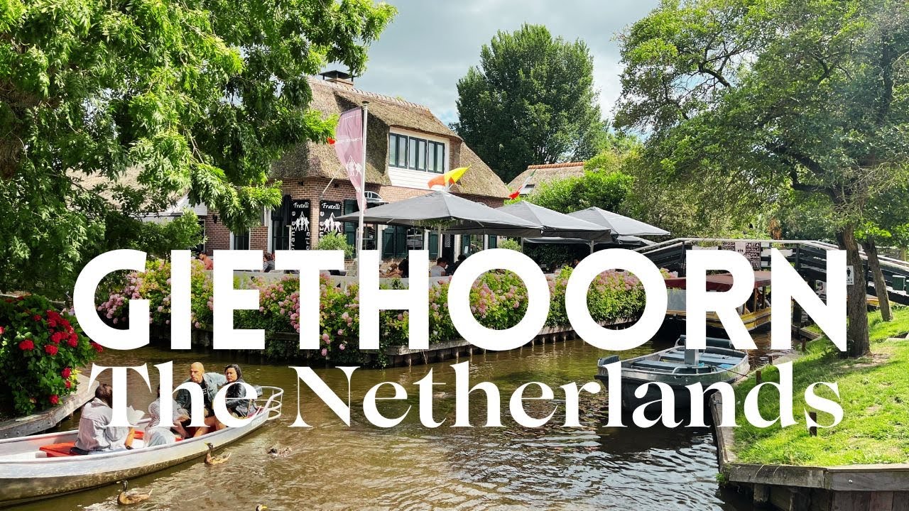 A day trip to Giethoorn Village in  🌷The Netherlands 🇳🇱