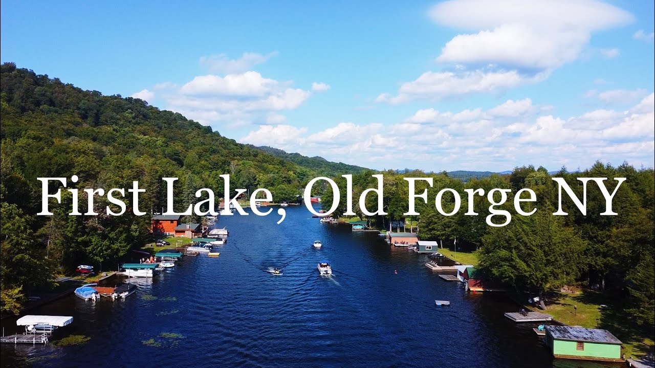 First Lake - Old Forge, New York - Drone Footage