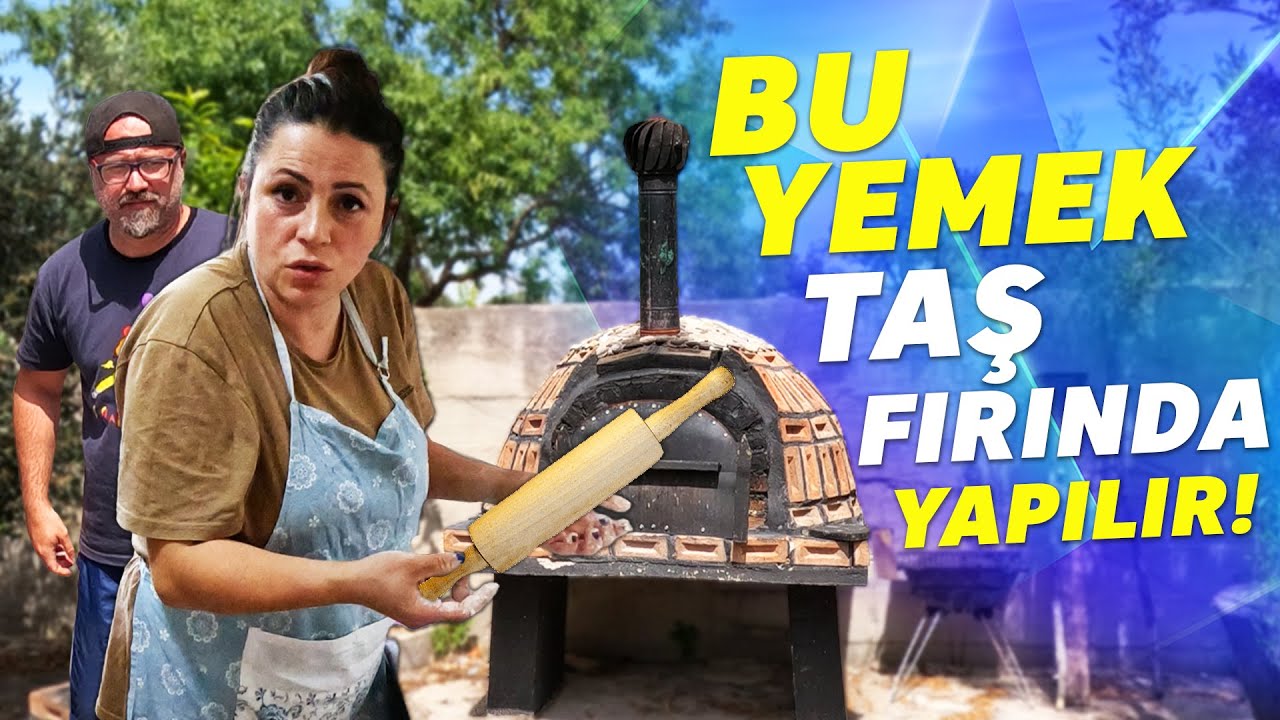 MÜKEMMEL OLDU! Parmaklarımızı da Yiyorduk! (Taş Fırın - Köy Hayatı)