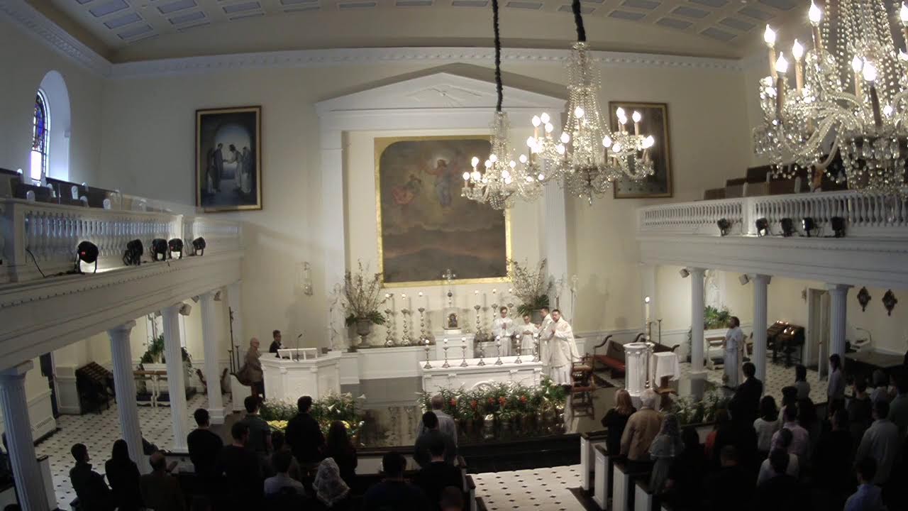 Sunday Mass at St. Joseph's