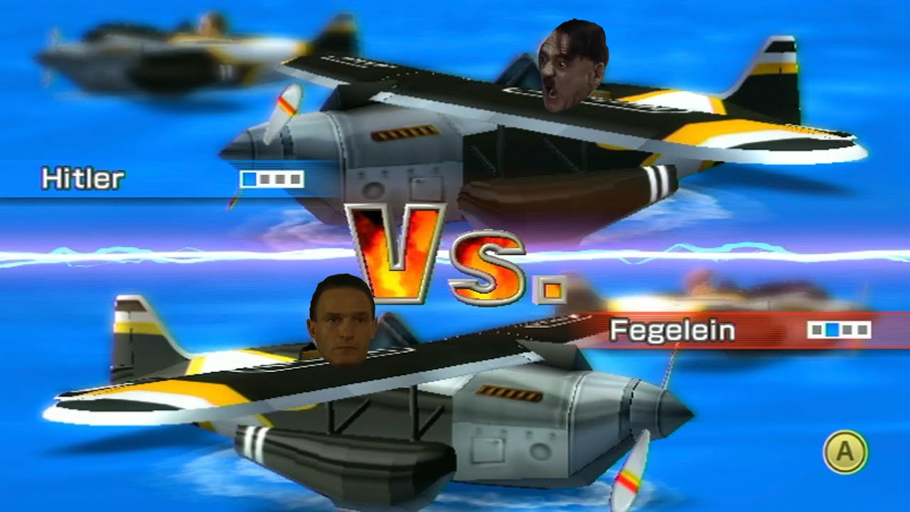 Hitler vs. Fegelein - Wii Sports Resort Air Sports Dogfight