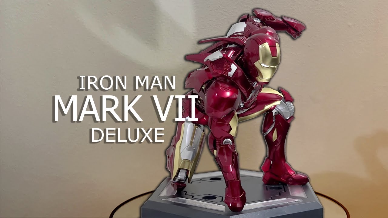 Iron Man Mark VII Deluxe Kit | Morstorm Eastern Model ASMR Snap Build #ironman #marvel #modelkit