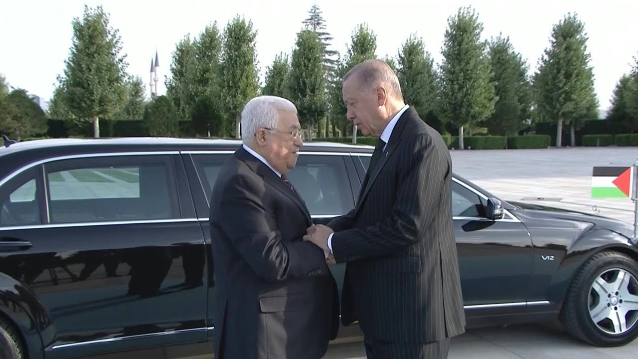 Turkish president Erdogan welcomes Palestinian counterpart Abbas | AFP