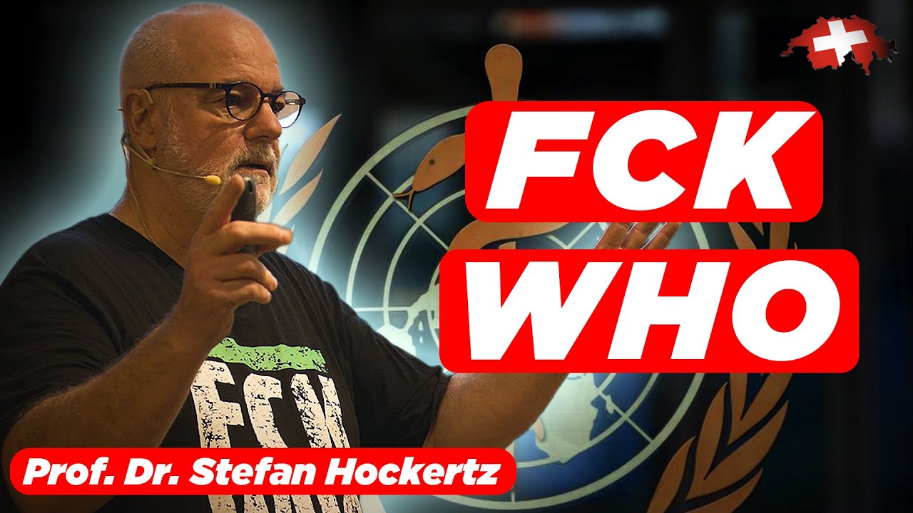 Prof. Dr. Stefan W. Hockertz Vortrag zu WHO