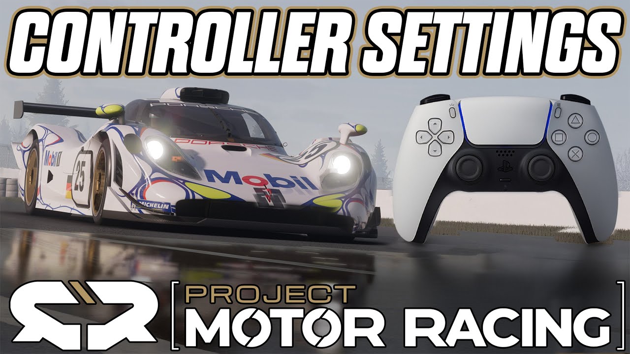 Руководство по настройке контроллера PROJECT MOTOR RACING! | Плавная и быстрая настройка геймпада