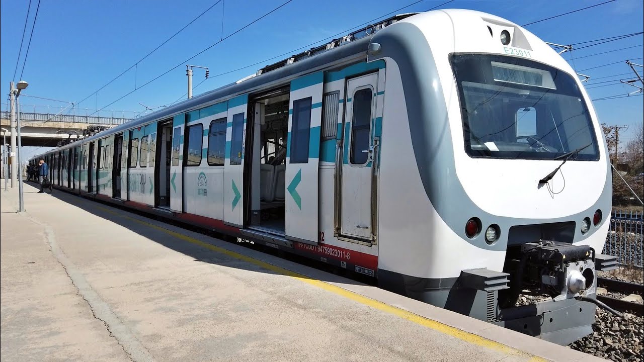 Ankara - Polatli Regional Trains Arriving Malikoy Station in Ankara