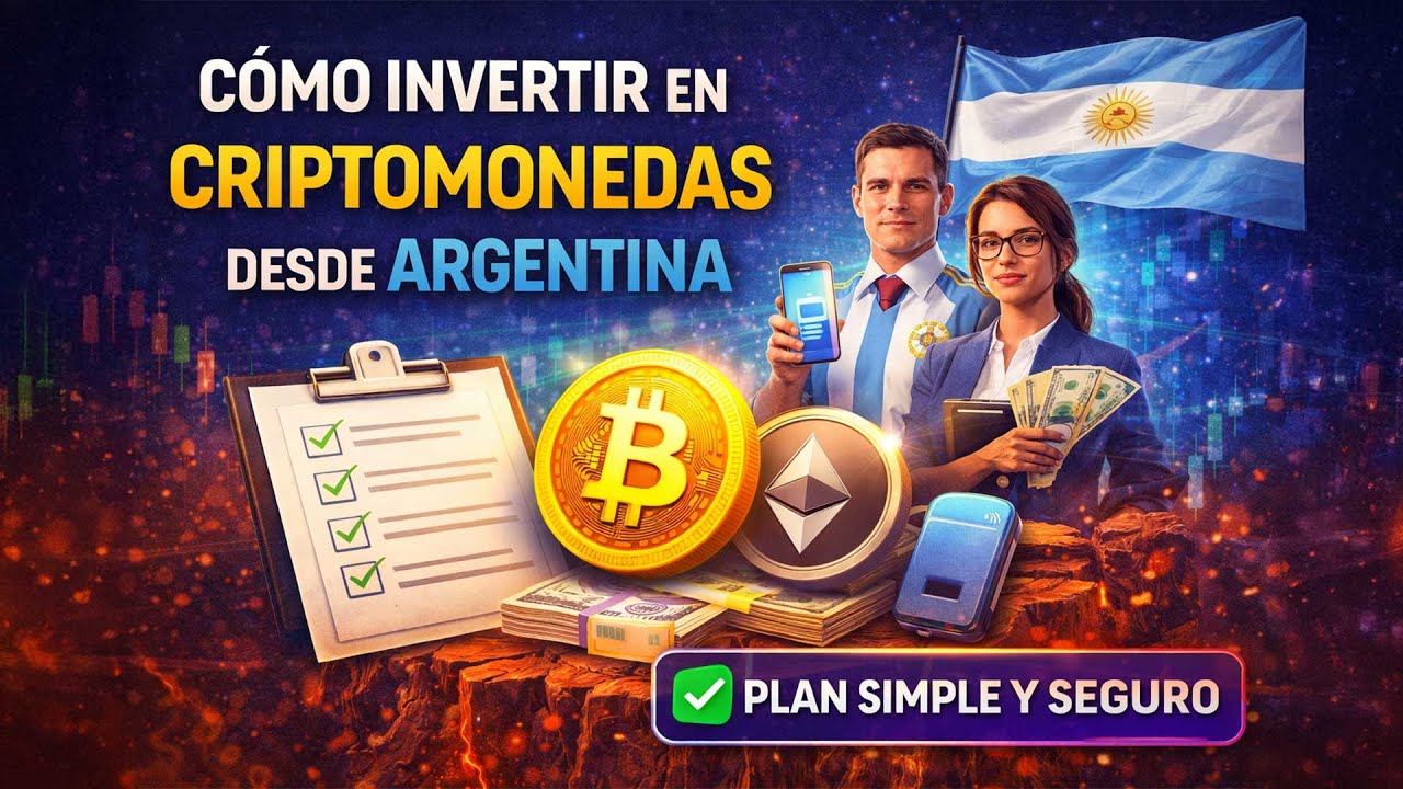 C&oacute;mo invertir en criptomonedas desde Argentina en 2026