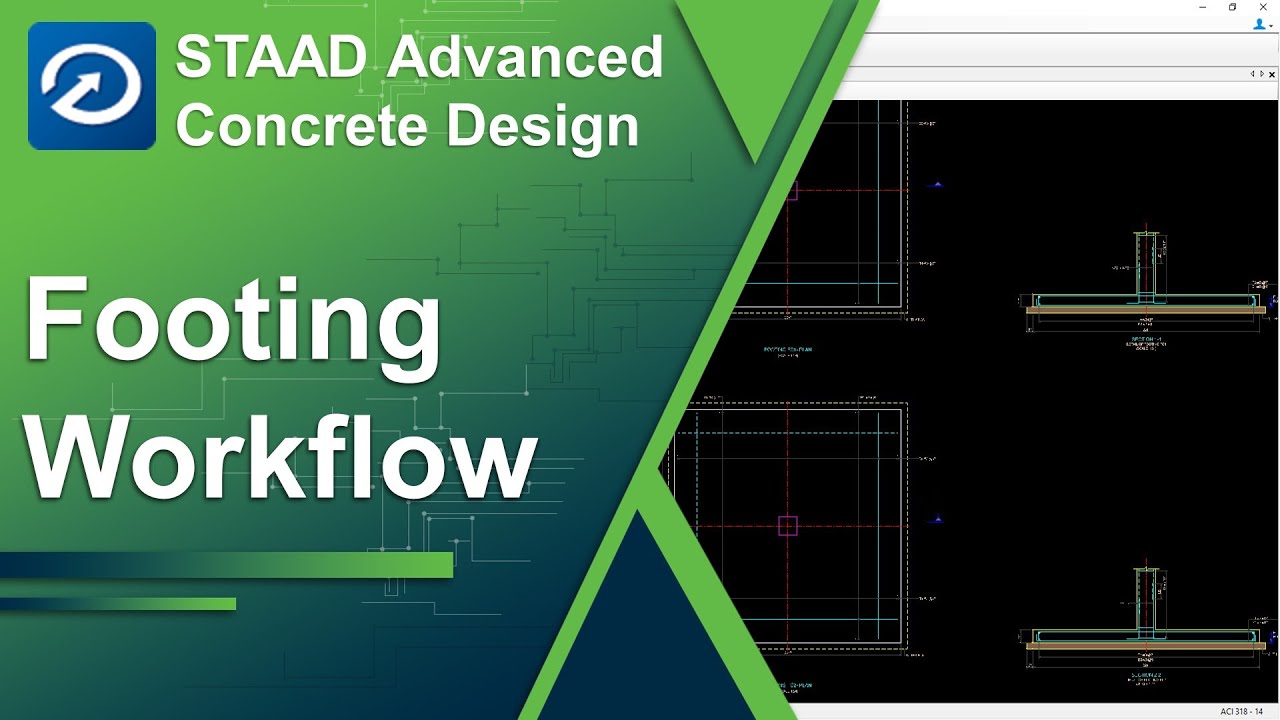 Designing Isolated Footings in STAAD Advanced Concrete Design