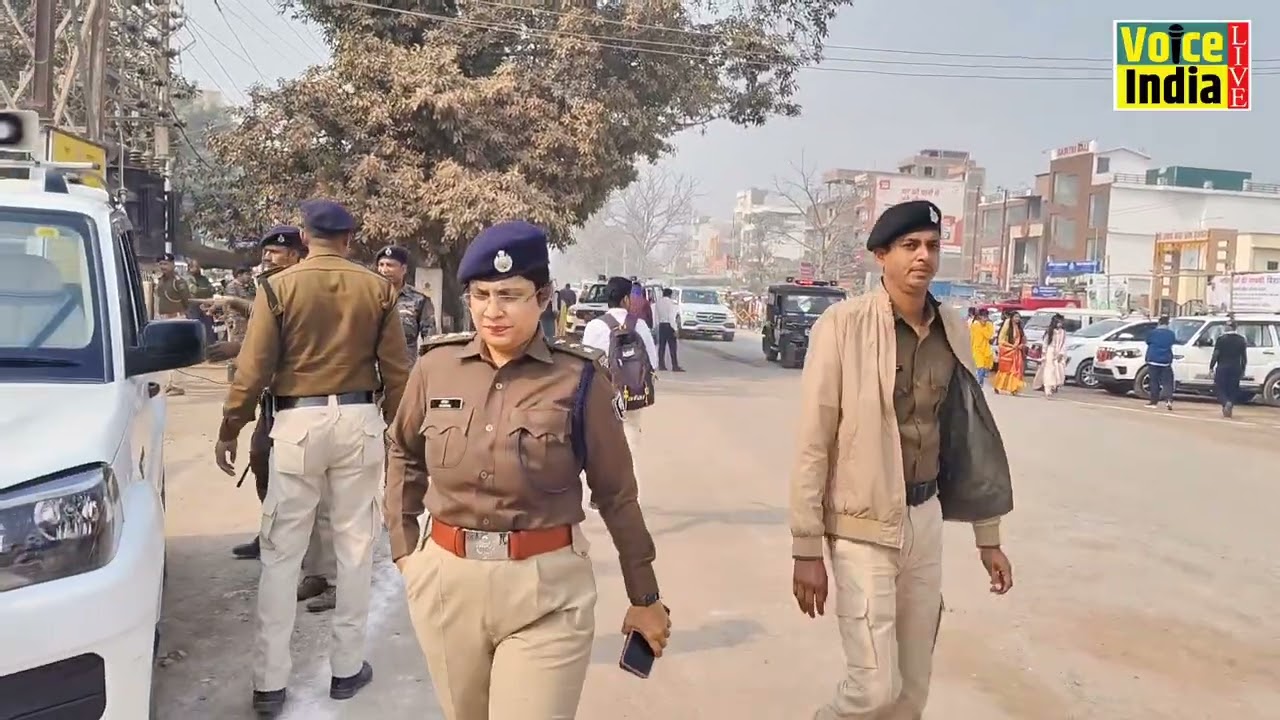 CM नीतीश के आगवन के पहले SDPO विनीता सिन्हा ने संभाला मोर्चा माइकिंग से पुलिसकर्मी व लोगों से....