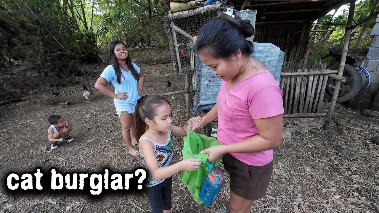 Cat Burglar Steals Filipina Wife's Fish?