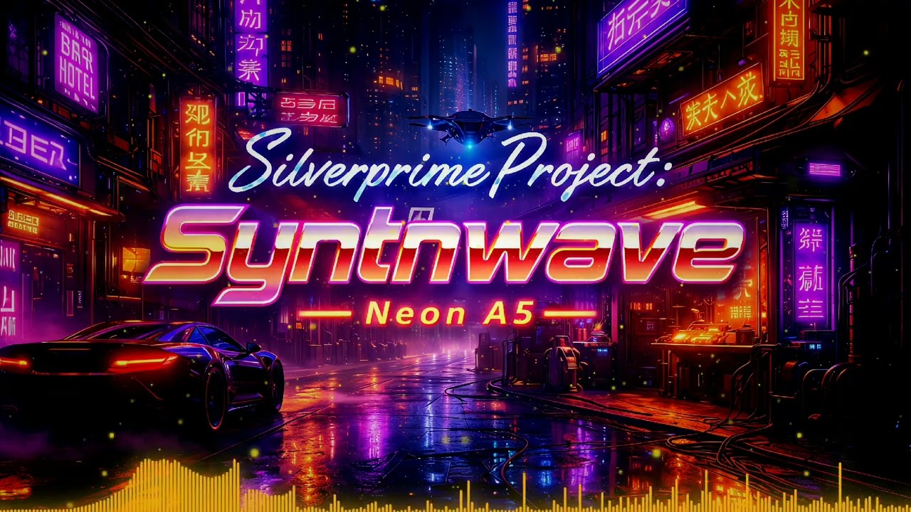 Silverprime Project: Synthwave - Neon A5 | Vaporwave | Retrowave | Dreamwave | Cyberpunk