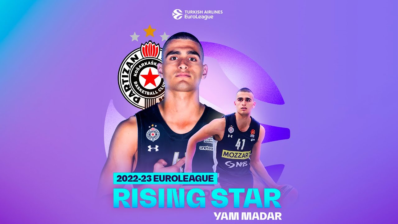 2022-23 EuroLeague Rising Star: Yam Madar, Partizan Mozzart Bet Belgrade