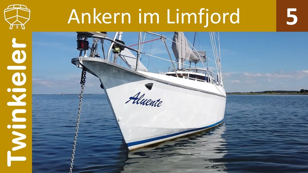 Ankern im Limfjord ⛵ Dänemark 🇩🇰 Aalborg