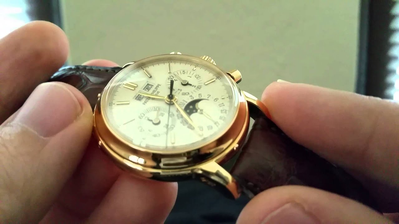 Patek Philippe 3970 Perpetual Calendar Chronograph REVIEW (2nd Series Large Hallmarks)