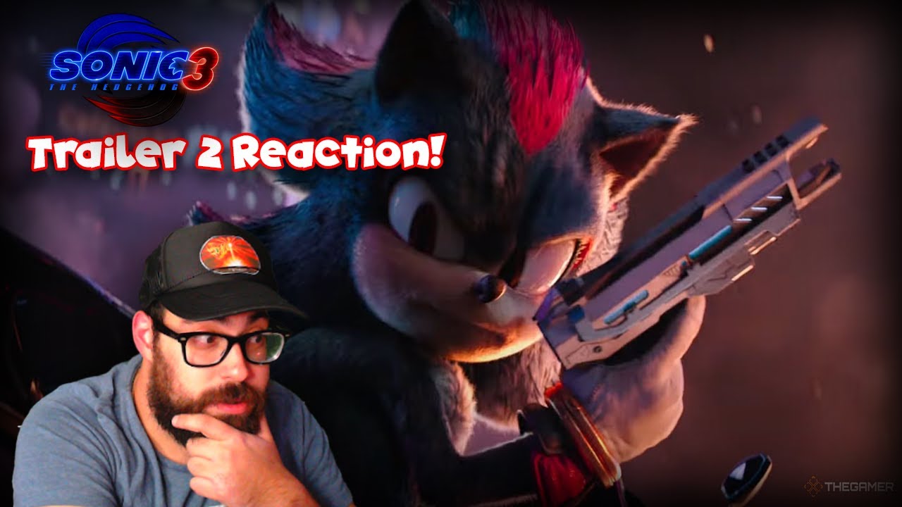 SHADOW HAS THE GUN??? IT'S PEAK. Sonic Movie 3 | Official Trailer 2 REACTION!!