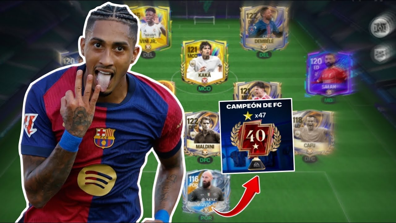 SUBIENDO CUENTA DE SUB A 50 ESTRELLAS EN FC MOBILE