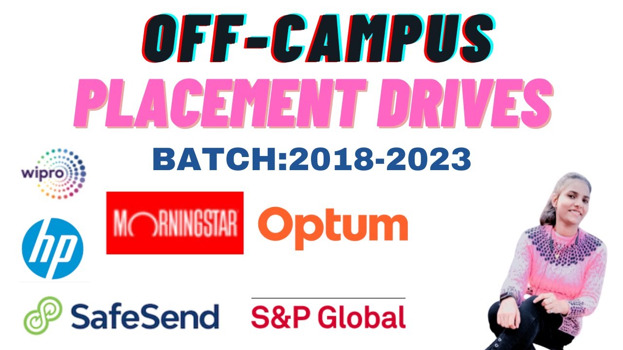 Off-Campus hiring opportunities for 2018-2023 batch #placementdrive #freshershiring #placement2022