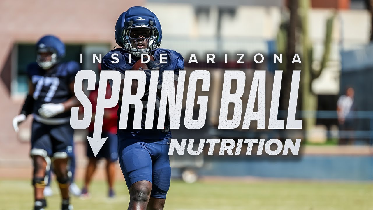 What a D1 Football Player Eats in a Day | Arizona Football