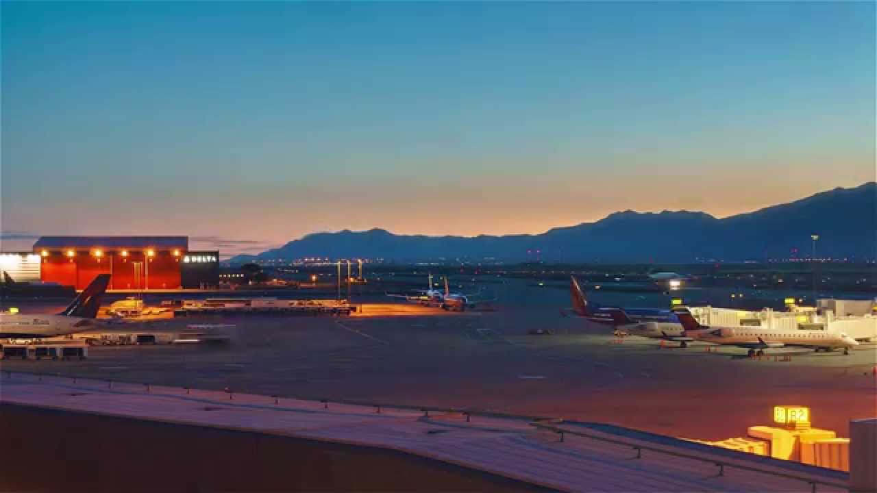 SLC in Motion: Time-Lapse at Salt Lake City International Airport