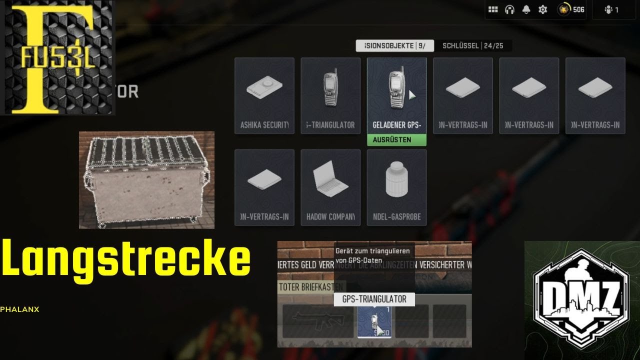 Langstrecke Phalanx / DMZ / COD MW2 / Missionsguide / Vondel / Al Mazrah /