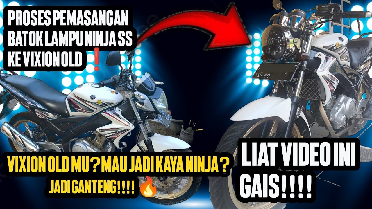 CARA PASANG SPEDO NINJA KE VIXION OLD❗❗PNP KAH? MARI KITA COBA ❗