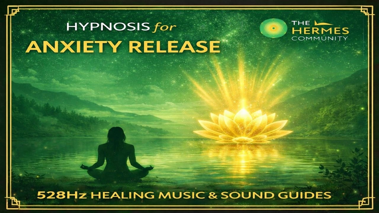 Deep Sleep Hypnosis for Anxiety and Overthinking | Sleep Hypnosis 528Hz Fall Asleep Fast