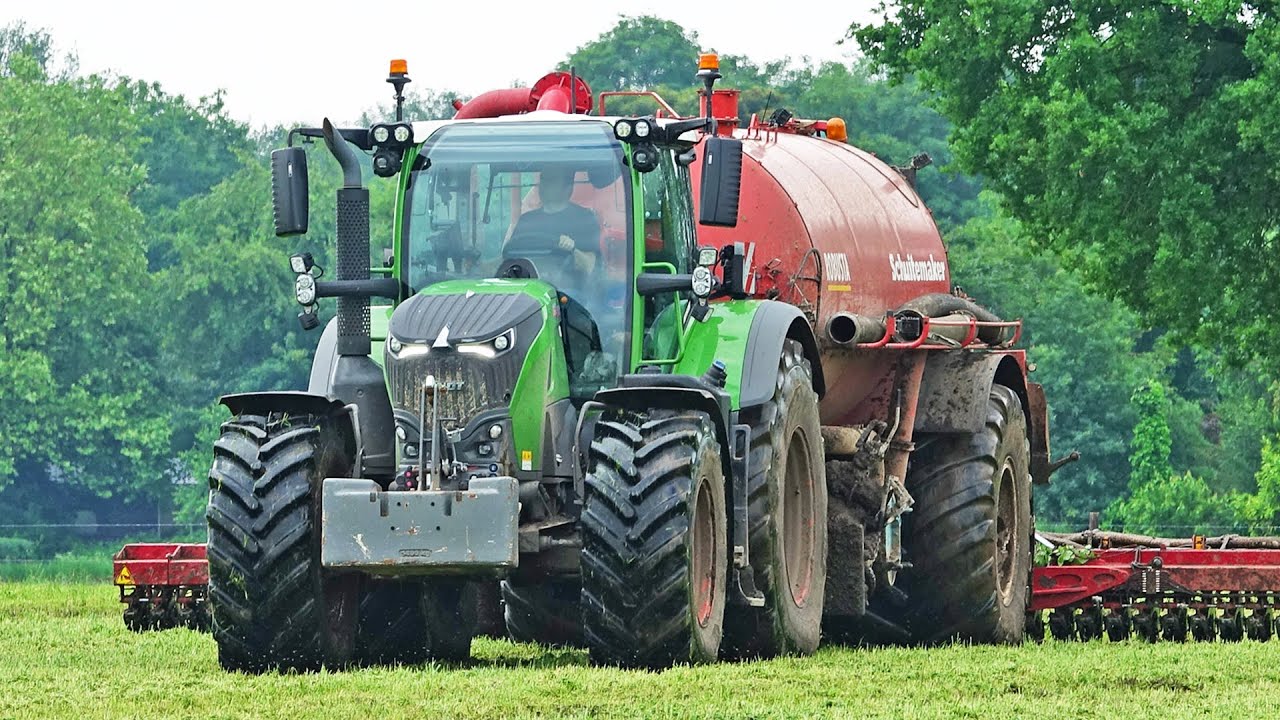 Grasland Bemesten | Fendt 728 Vario + Schuitemaker | Versteeg | 2024
