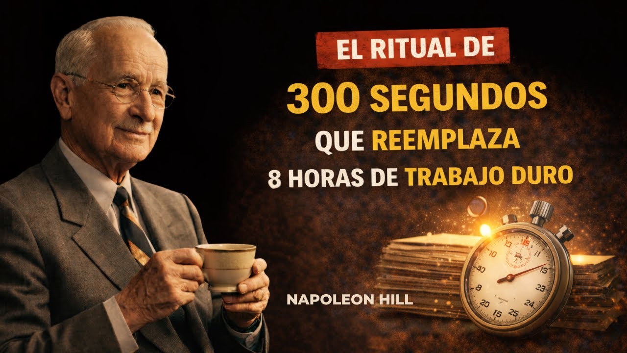 EL RITUAL DE 300 SEGUNDOS QUE REEMPLAZA 8 HORAS DE TRABAJO DUTO - NAPOLEON HILL