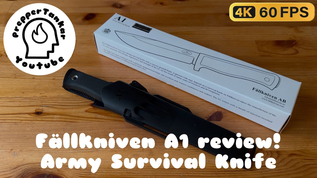 Fällkniven A1 Army Survival Knife. Used by the Swedish Army. Worlds best survival knife?
