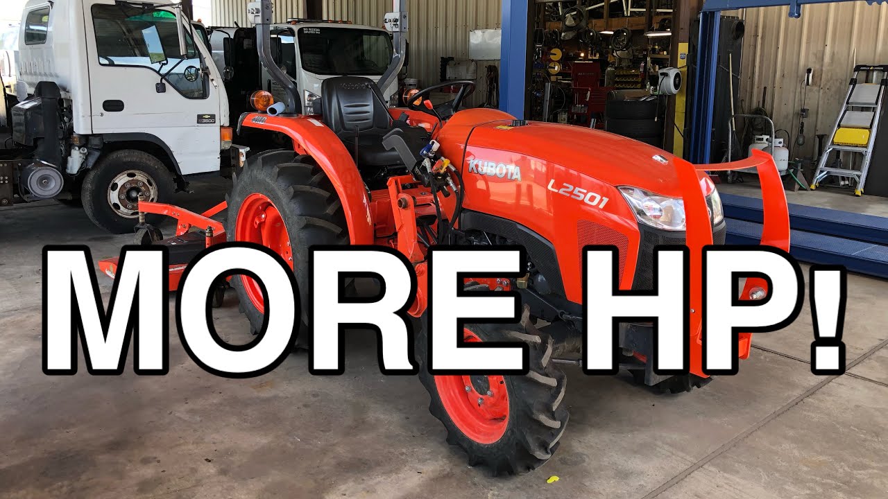 KUBOTA L2501 ~ BEST MOD ~ INJECTION PUMP TIMING & FUEL SCREW ADJUSTMENT : PT.1