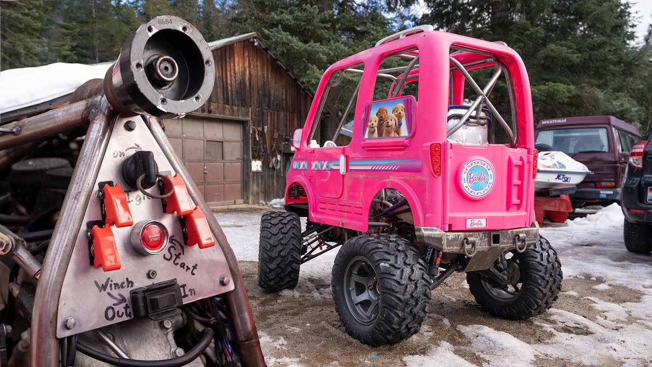 Mini Overland 4x4 Camper получает панель управления Mad Max!